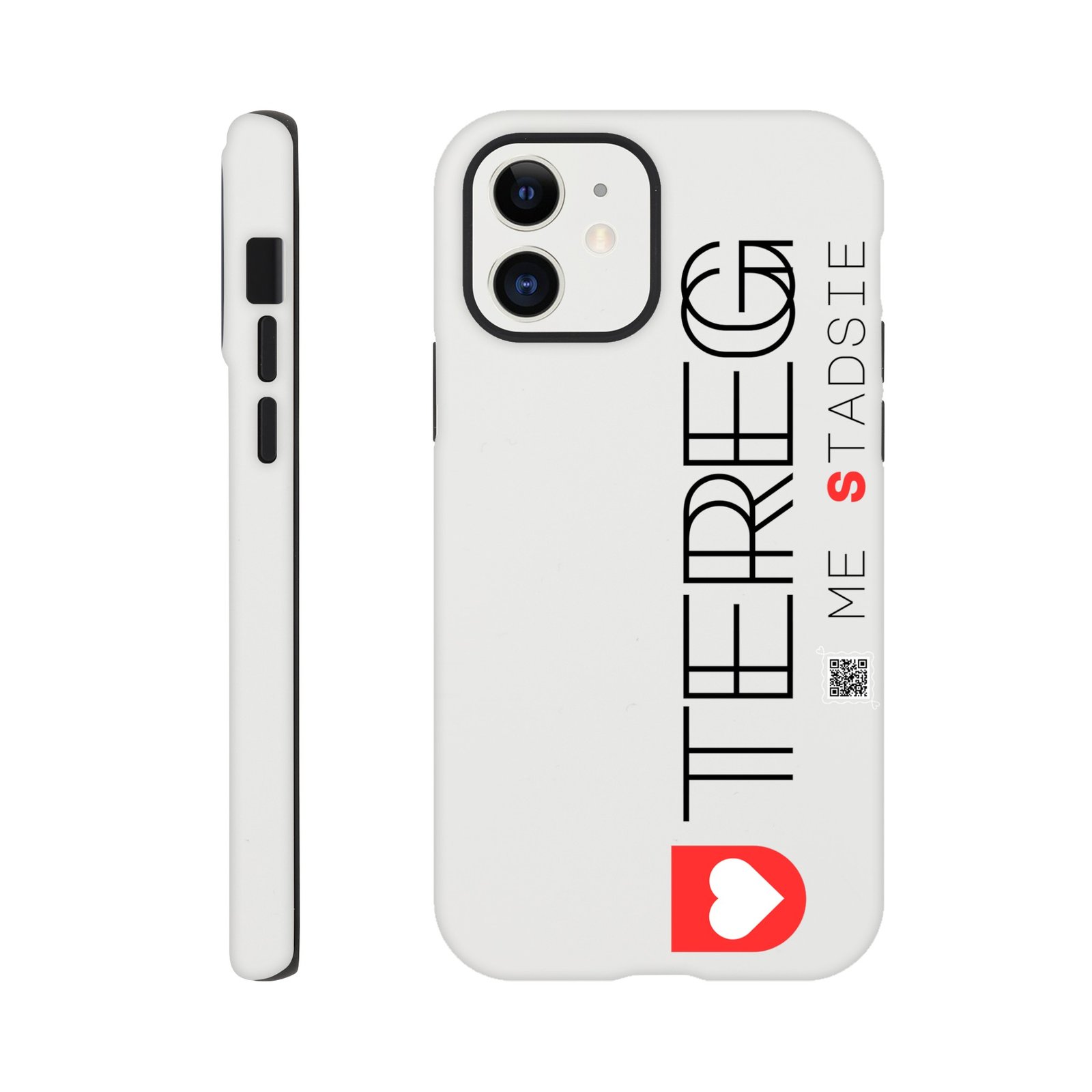 Utereg me stadSie Tough telefoon case Iphone