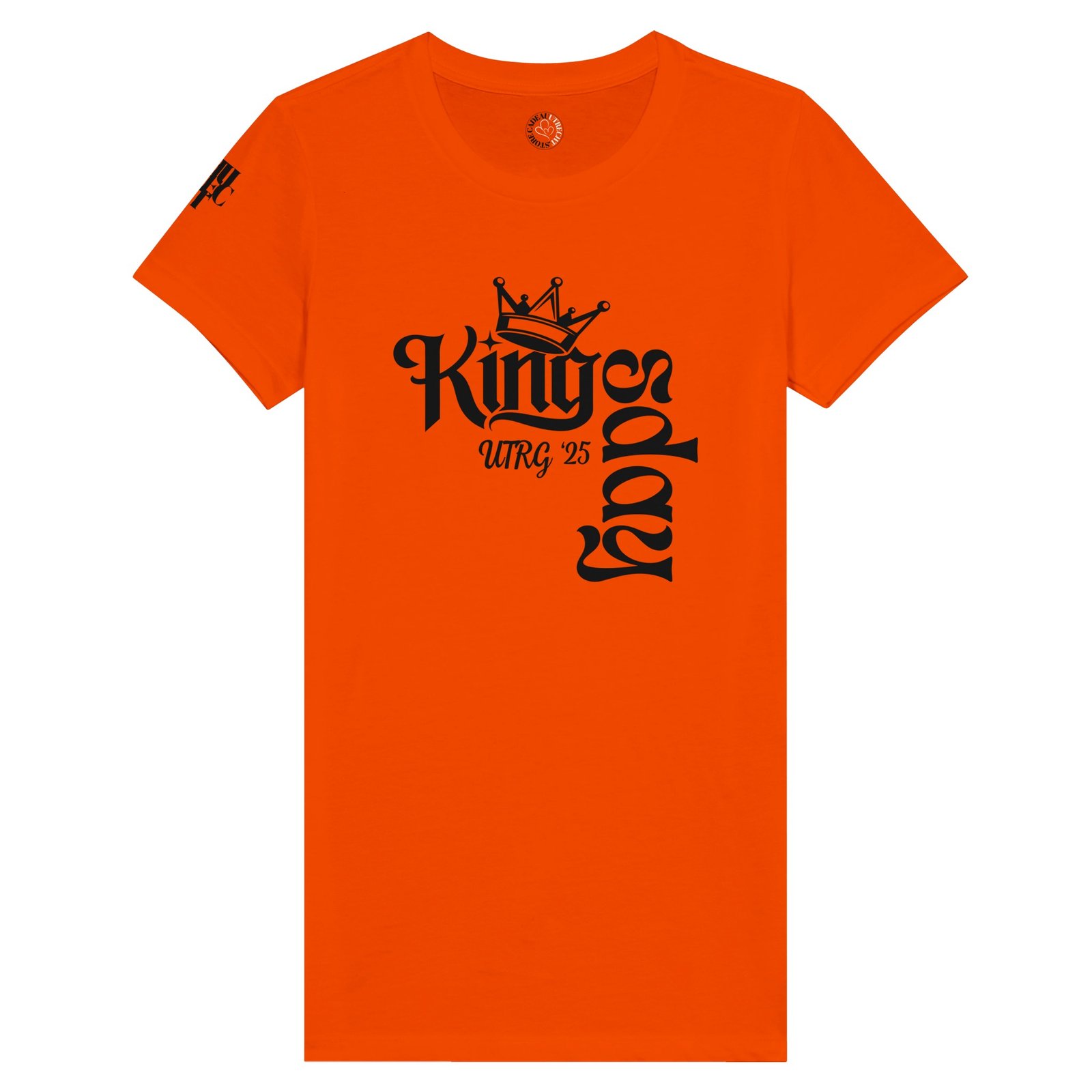 Oranje T-shirt Kingsday UTRG ’25 print