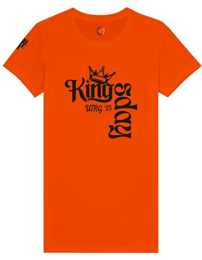 Oranje T-shirt Kingsday UTRG ’25 print
